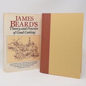 James Beard Theory Practice of Good Cooking Hardcover Dust Jacket 6 edition 1990